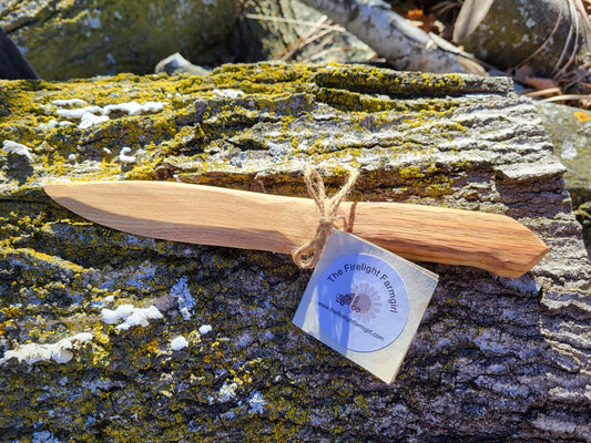 Oak Wooden Chef's Knife