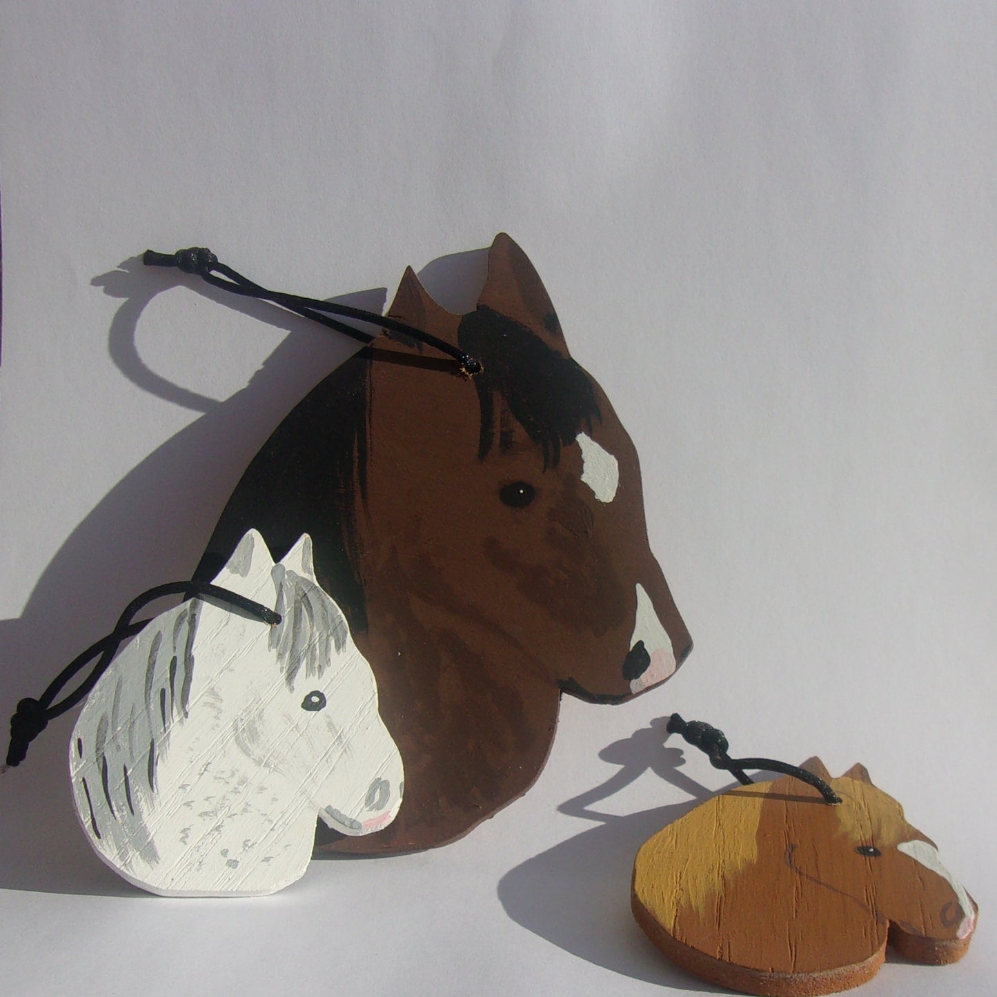 Handpainted Horse Head Ornament